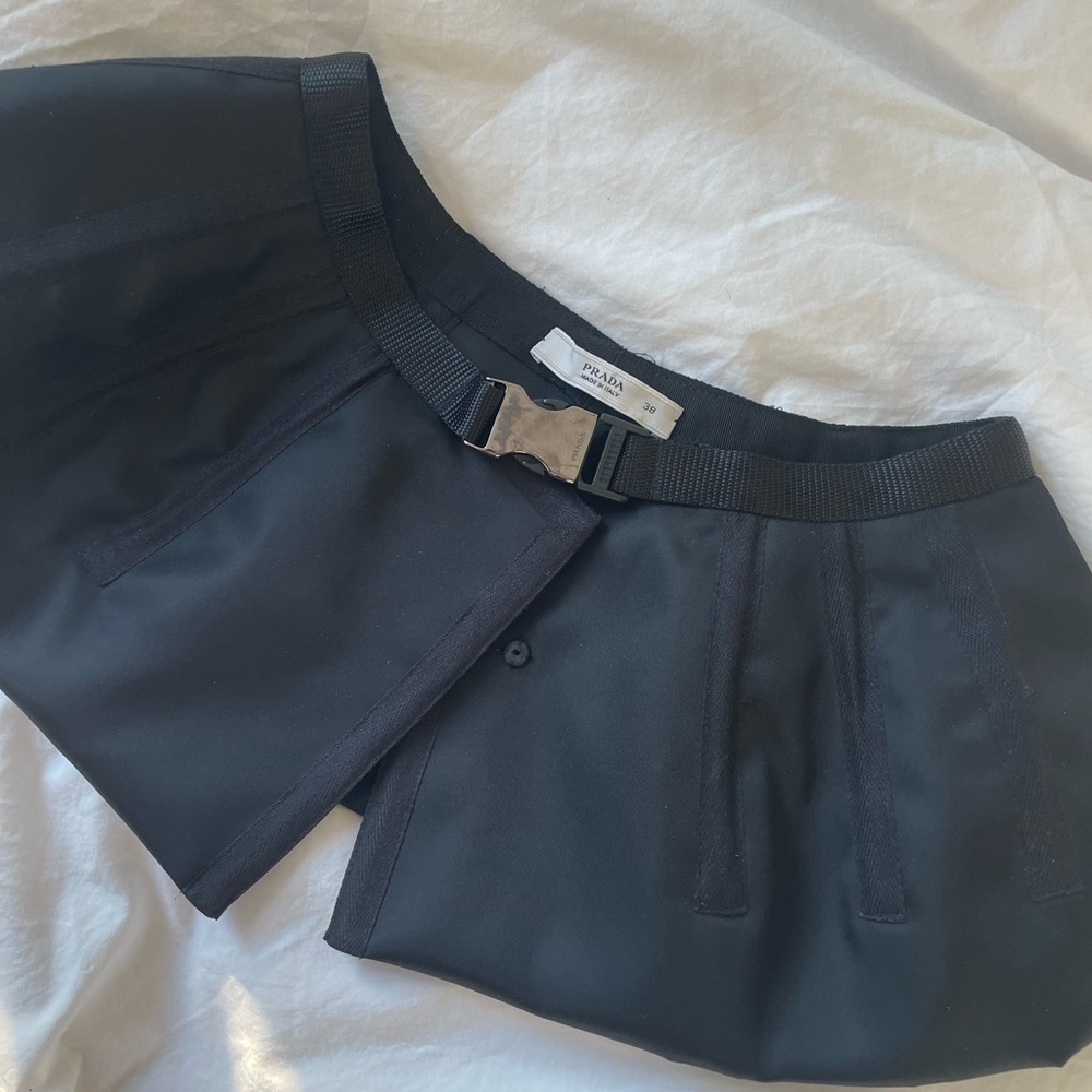 PRADA Re-Nylon gabardine yoke sz38